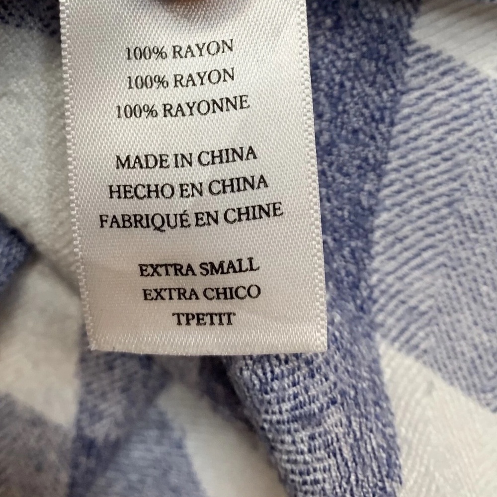 Rails Flannel Button Down Checkered Plaid Shirt X… - image 3